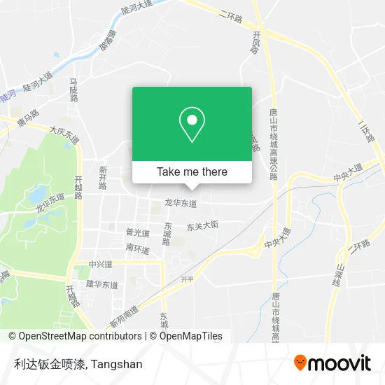 利达钣金喷漆 map