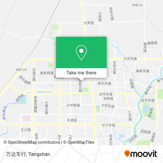 万达车行 map