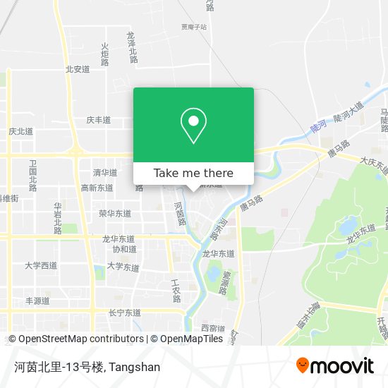 河茵北里-13号楼 map
