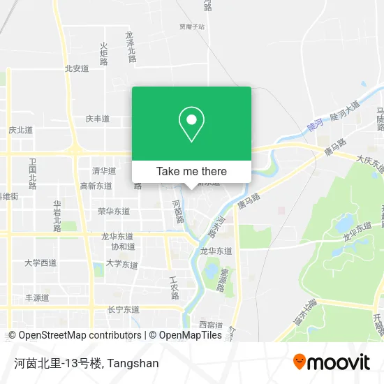 河茵北里-13号楼 map
