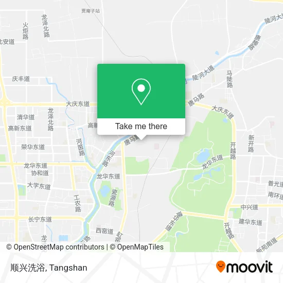 顺兴洗浴 map