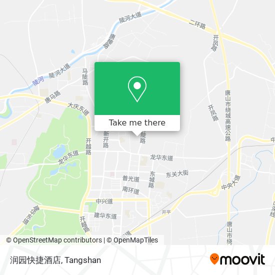 润园快捷酒店 map