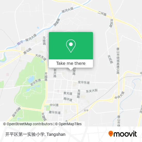 开平区第一实验小学 map