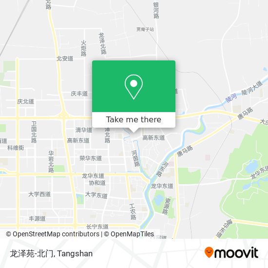 龙泽苑-北门 map