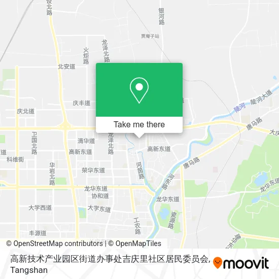 高新技术产业园区街道办事处吉庆里社区居民委员会 map