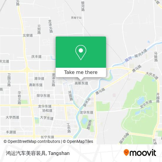 鸿运汽车美容装具 map