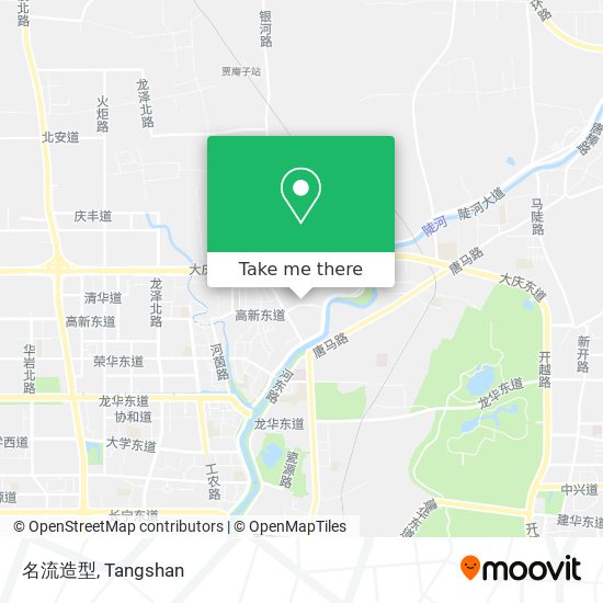 名流造型 map