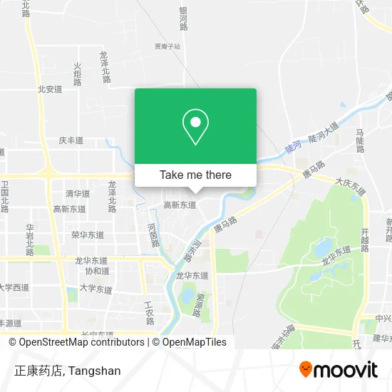 正康药店 map