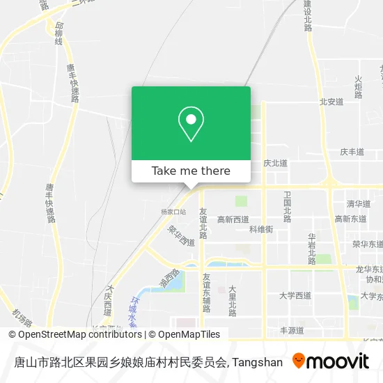 唐山市路北区果园乡娘娘庙村村民委员会 map