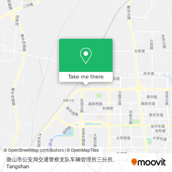 唐山市公安局交通警察支队车辆管理所三分所 map