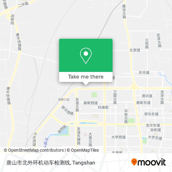 唐山市北外环机动车检测线 map