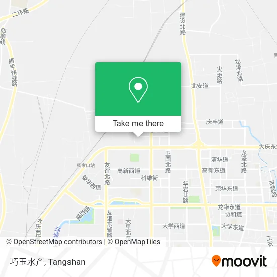 巧玉水产 map