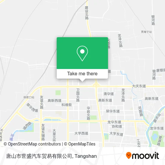 唐山市世盛汽车贸易有限公司 map