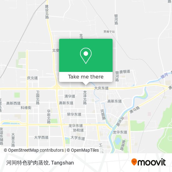 河间特色驴肉蒸饺 map