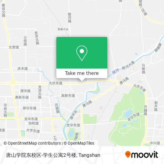 唐山学院东校区-学生公寓2号楼 map