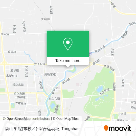 唐山学院(东校区)-综合运动场 map