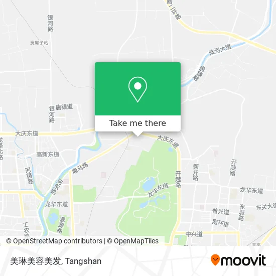 美琳美容美发 map