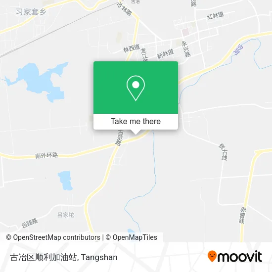 古冶区顺利加油站 map