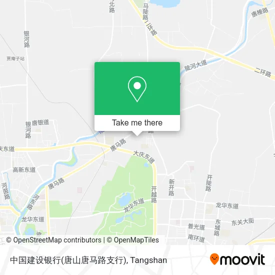 中国建设银行(唐山唐马路支行) map