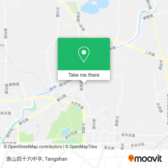 唐山四十六中学 map