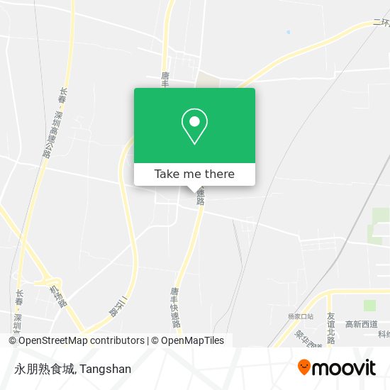 永朋熟食城 map
