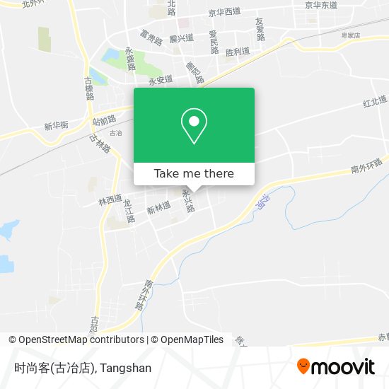 时尚客(古冶店) map