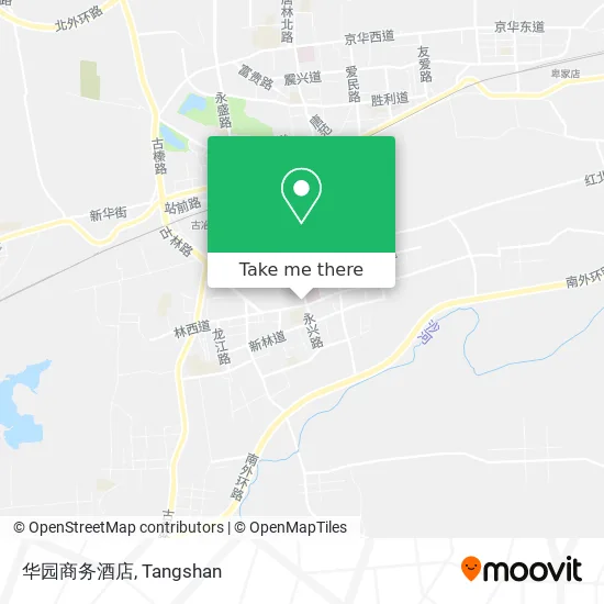 华园商务酒店 map