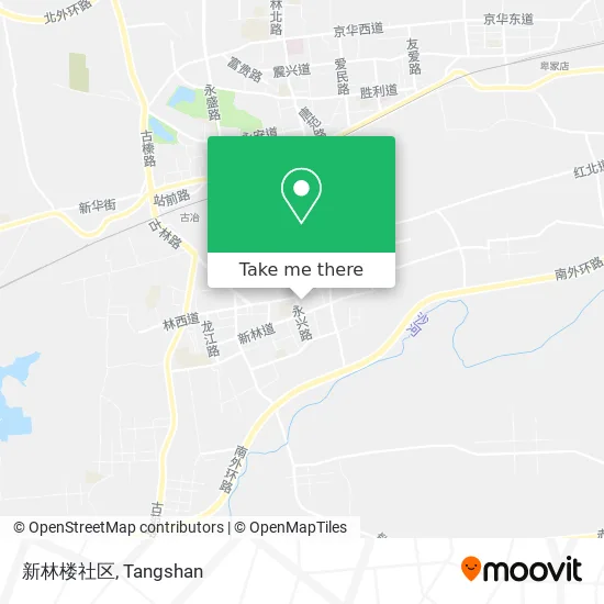 新林楼社区 map