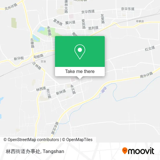 林西街道办事处 map