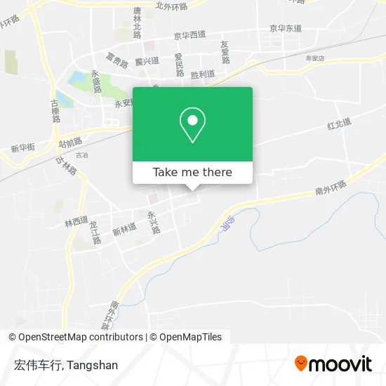 宏伟车行 map