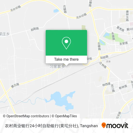 农村商业银行24小时自助银行(黄坨分社) map