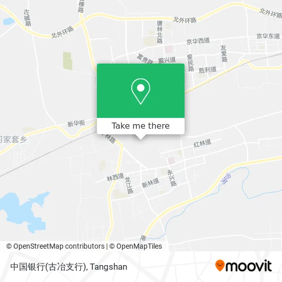 中国银行(古冶支行) map