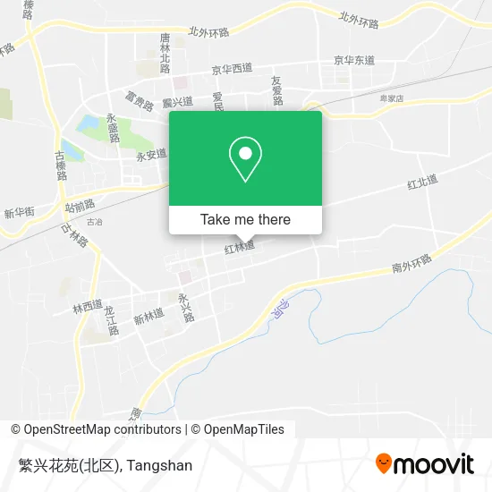 繁兴花苑(北区) map