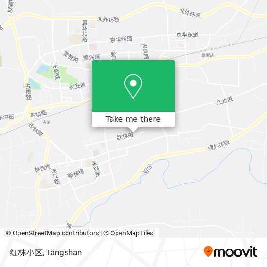 红林小区 map