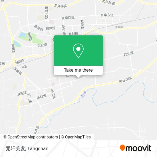 竟轩美发 map