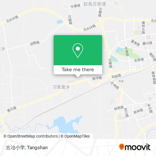 古冶小学 map