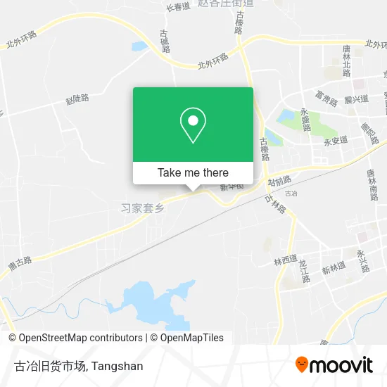 古冶旧货市场 map
