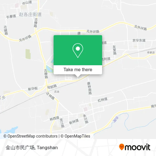 金山市民广场 map