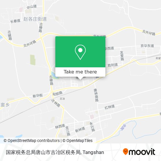 国家税务总局唐山市古冶区税务局 map