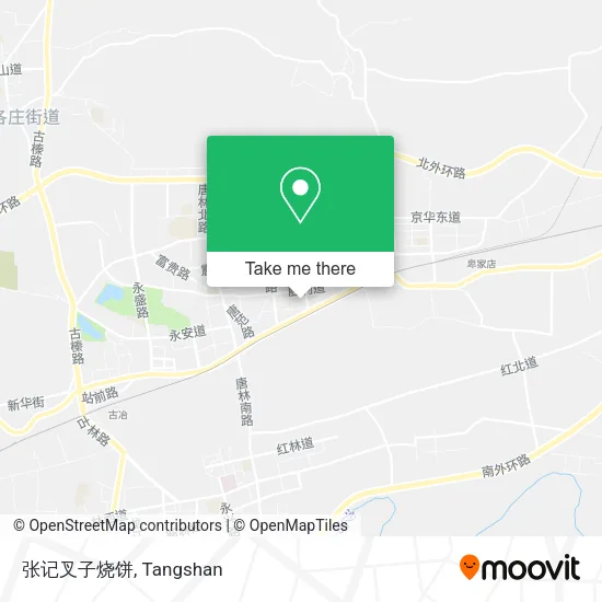 张记叉子烧饼 map