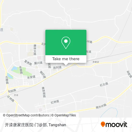 开滦唐家庄医院-门诊部 map