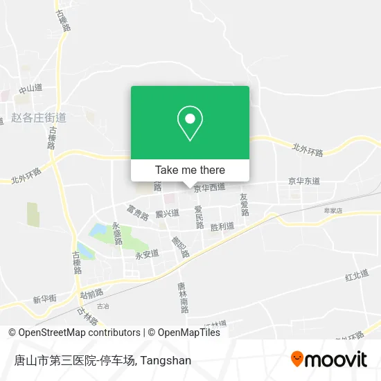 唐山市第三医院-停车场 map