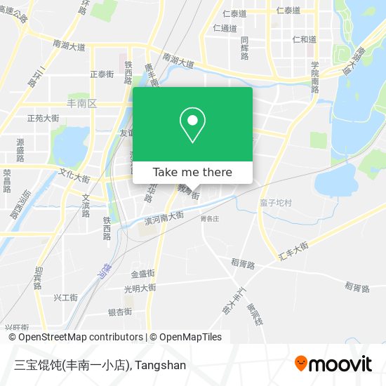 三宝馄饨(丰南一小店) map