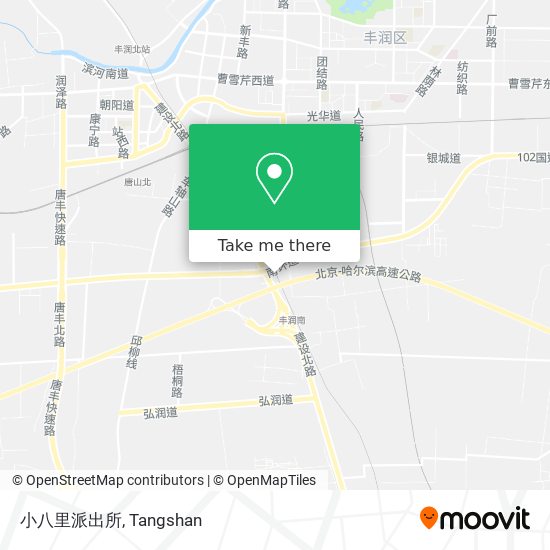 小八里派出所 map