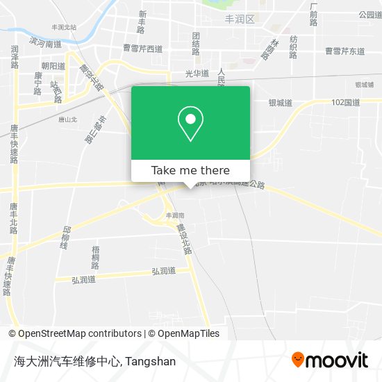 海大洲汽车维修中心 map
