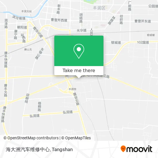 海大洲汽车维修中心 map