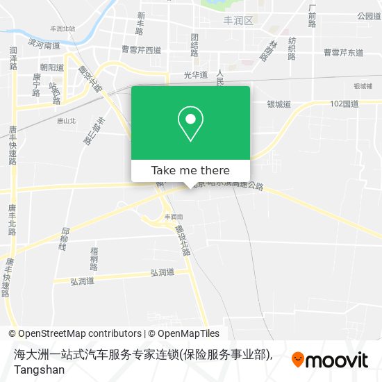 海大洲一站式汽车服务专家连锁(保险服务事业部) map