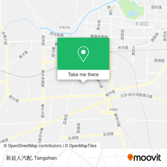 新超人汽配 map