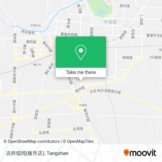 吉祥馄饨(板市店) map