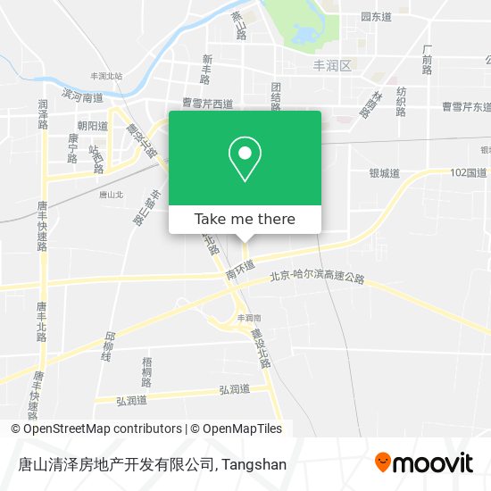 唐山清泽房地产开发有限公司 map